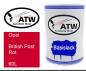 Preview: Opel, British Post Rot, 60L: 500ml Lackdose, von ATW Autoteile West.